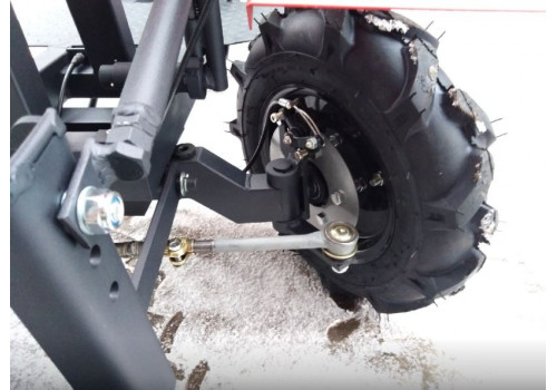 Адаптер задний с рулем универсальный (все типы мотоблоков).