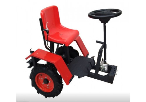 Адаптер задний с рулем универсальный (все типы мотоблоков).